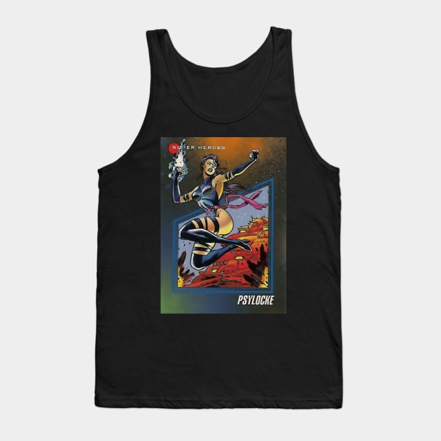 Psylocke Tank Top by Psychosis Media